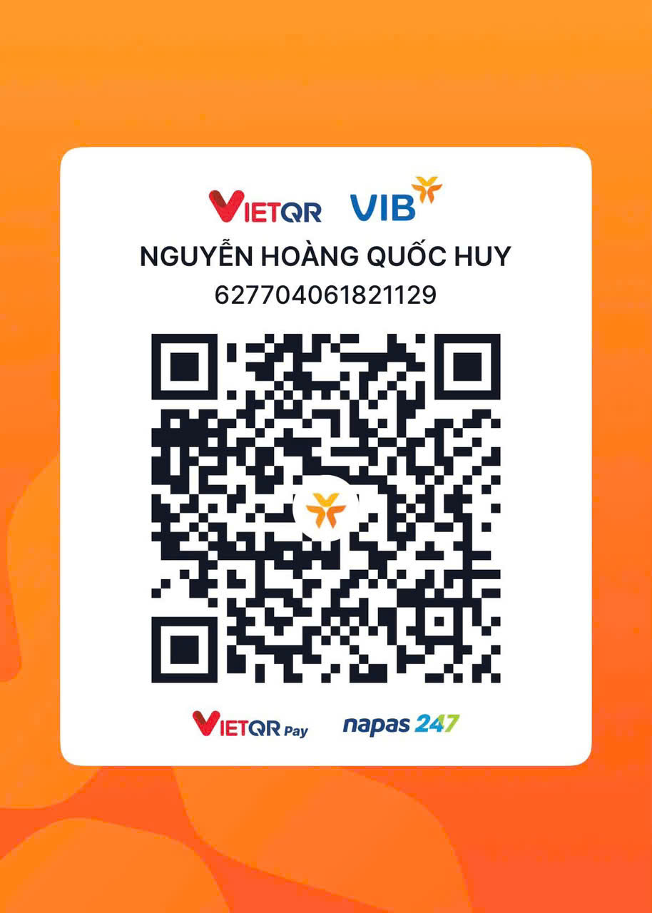 QR ủng hộ tác giả